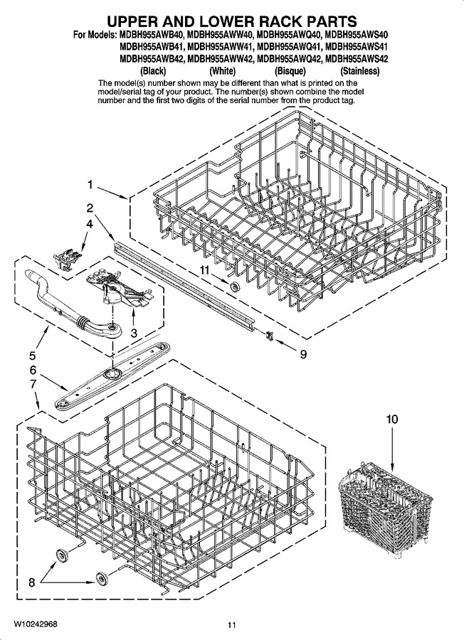 Diagram for MDBH955AWW41