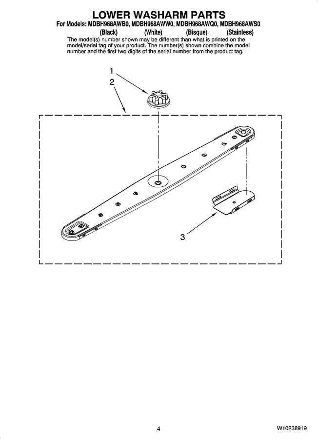 Diagram for MDBH968AWS0
