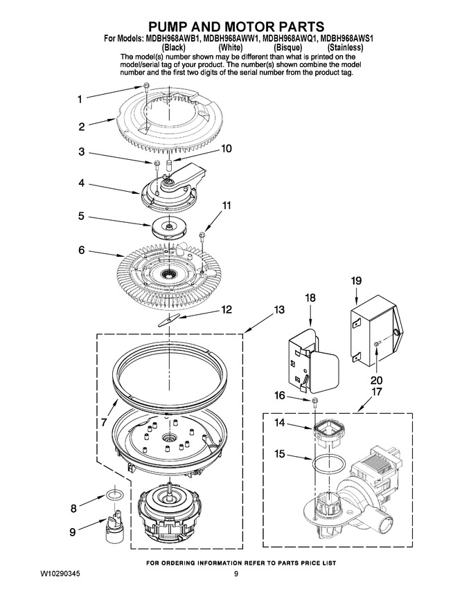 Diagram for MDBH968AWS1