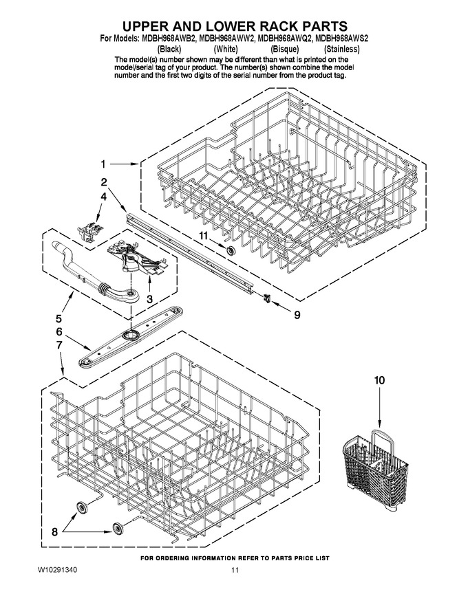 Diagram for MDBH968AWQ2