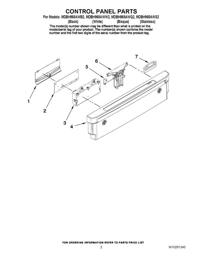 Diagram for MDBH968AWQ2