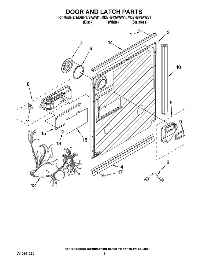 Diagram for MDBH979AWB1