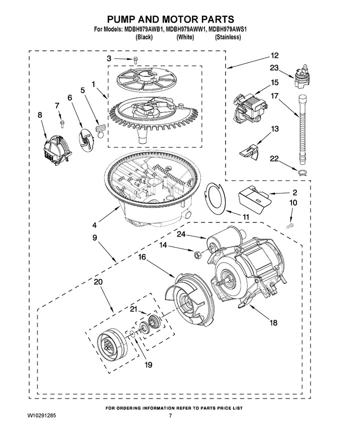Diagram for MDBH979AWB1