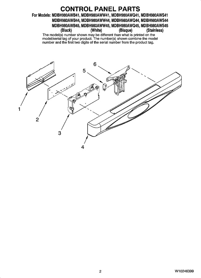 Diagram for MDBH980AWW44