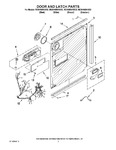 Diagram for 03 - Door And Latch Parts