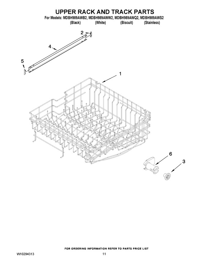 Diagram for MDBH989AWW2