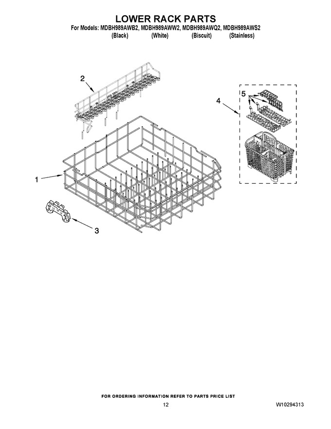 Diagram for MDBH989AWW2