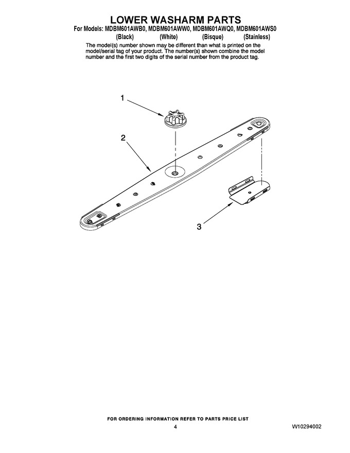 Diagram for MDBM601AWW0