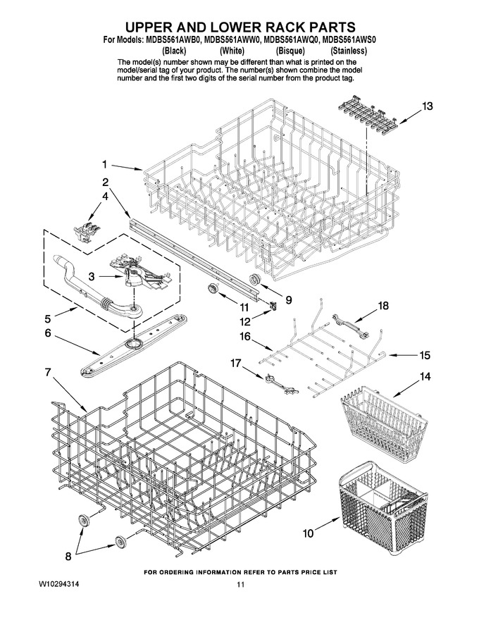 Diagram for MDBS561AWB0