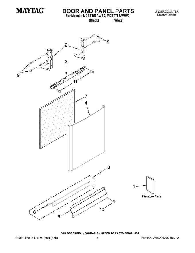Diagram for MDBTT53AWB0