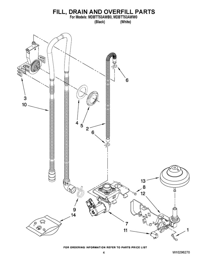 Diagram for MDBTT53AWB0