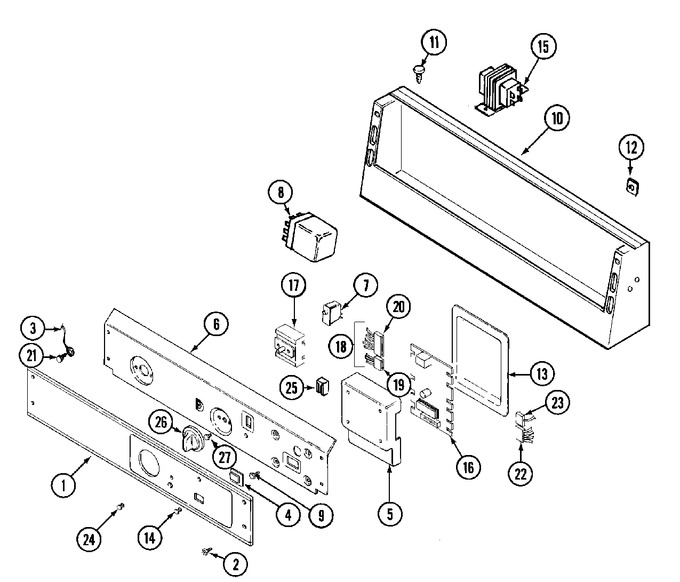 Diagram for MDE10DAACW
