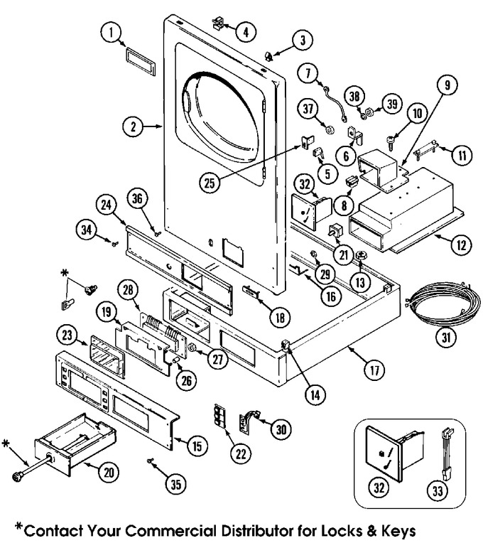 Diagram for MDE13PDACW