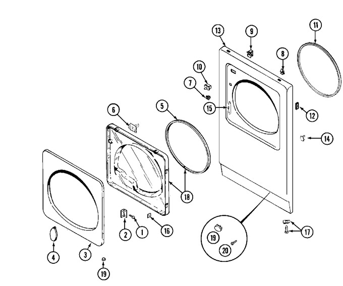 Diagram for MDE11PDACW