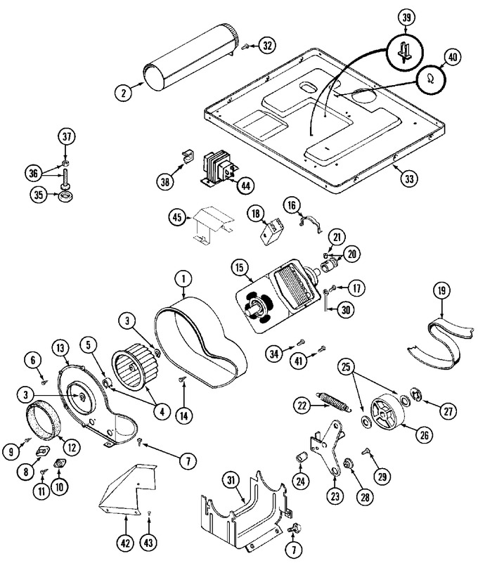 Diagram for MDE13PDACW