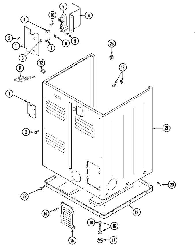 Diagram for MDG12PSBBW