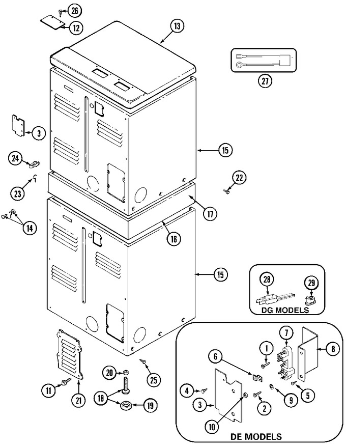 Diagram for MDE13PRACW