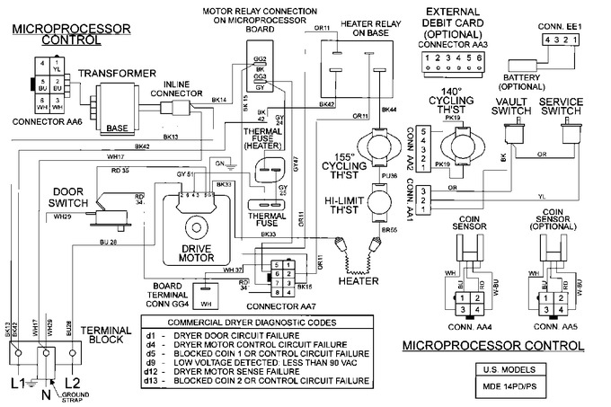 Diagram for MDE16PDAYA