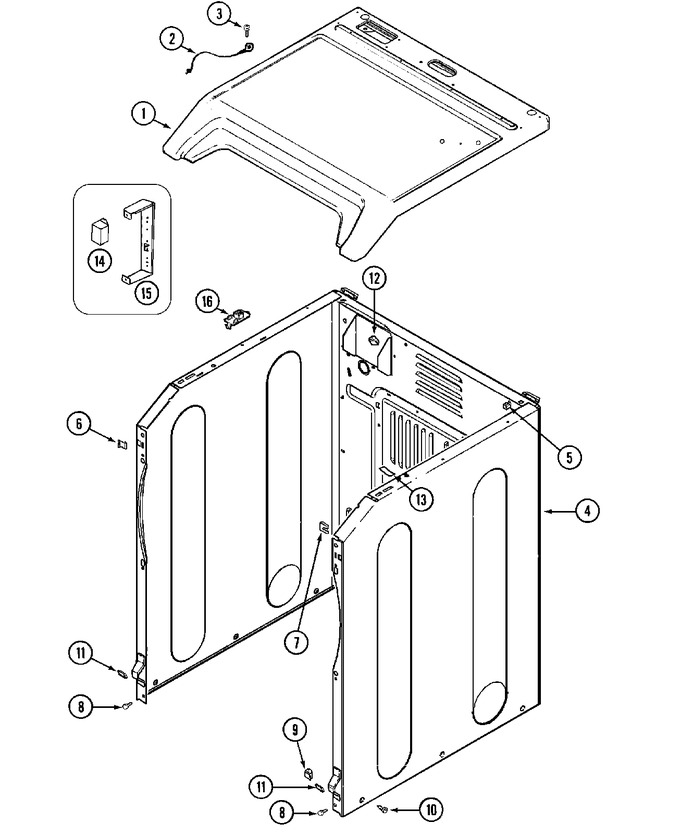 Diagram for MDE14PNAGW