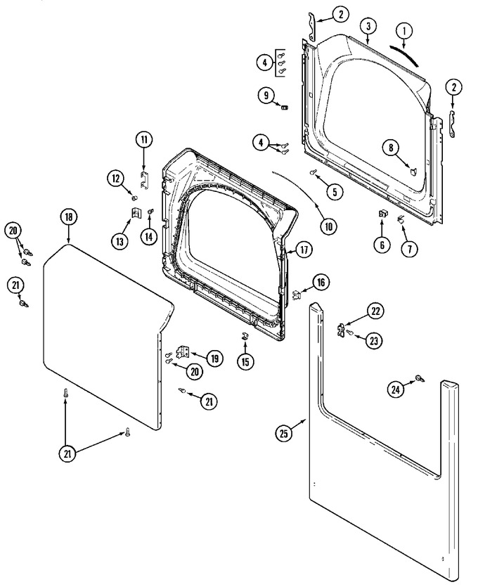 Diagram for MDE14PNAZW