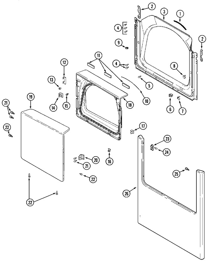 Diagram for MDG16PDAWW