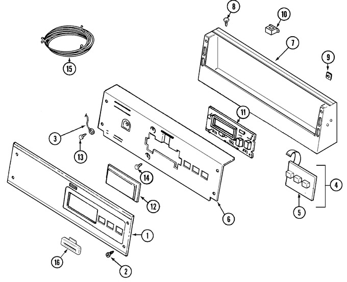 Diagram for MDG16PRDWW