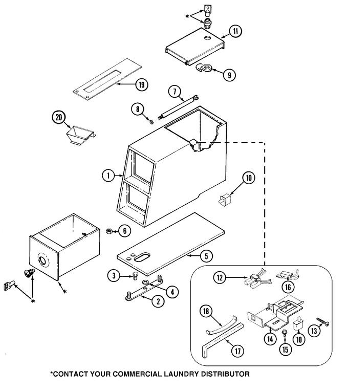 Diagram for MDG16PSDXW