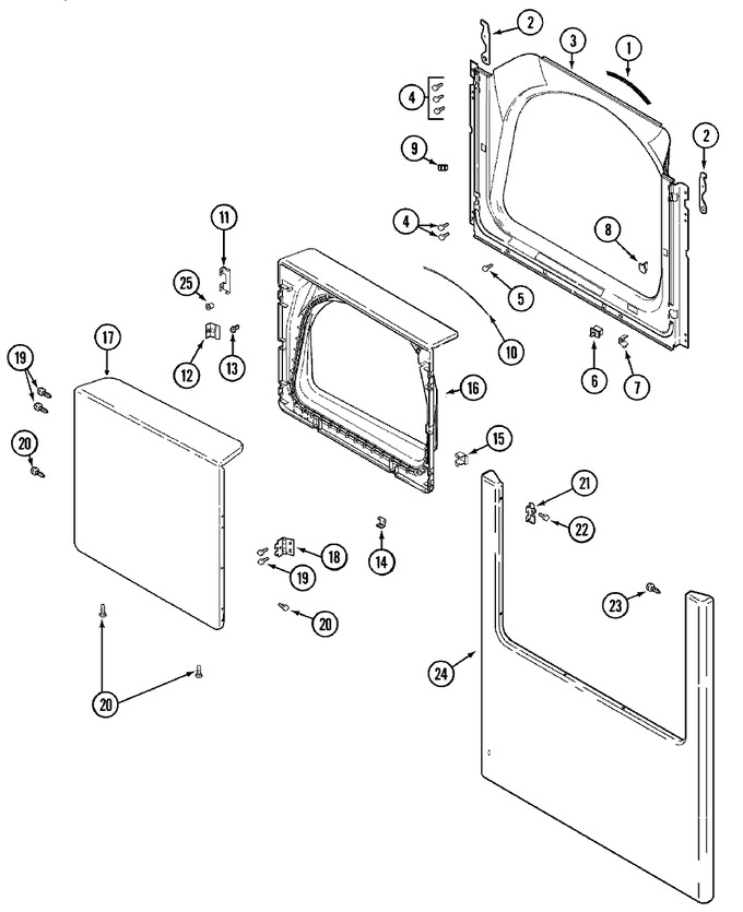 Diagram for MDE2600AYW