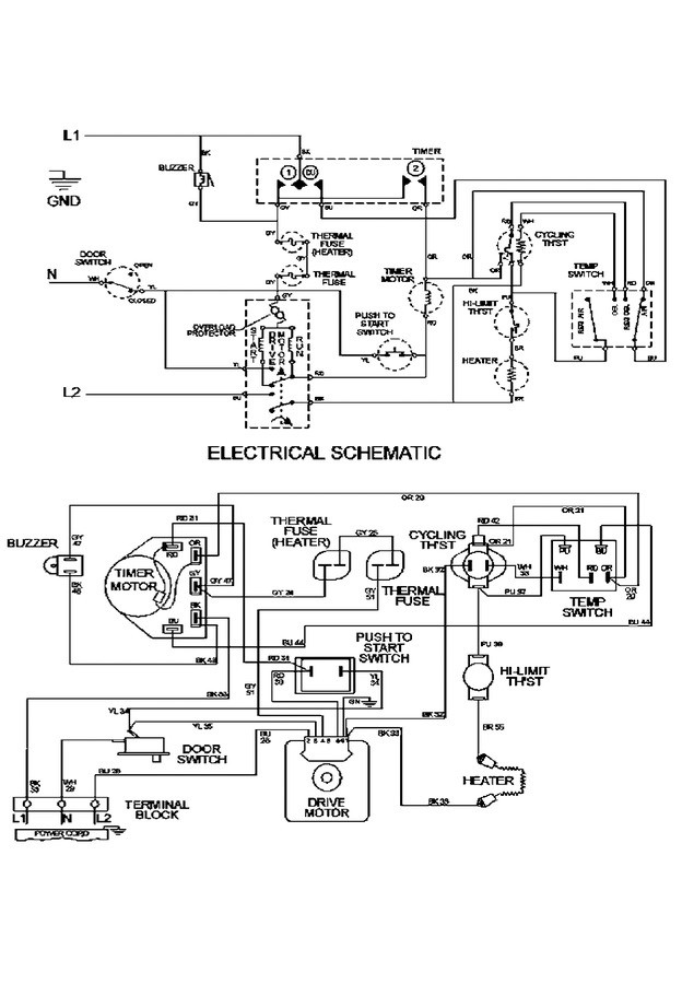 Diagram for MDE2300AZW