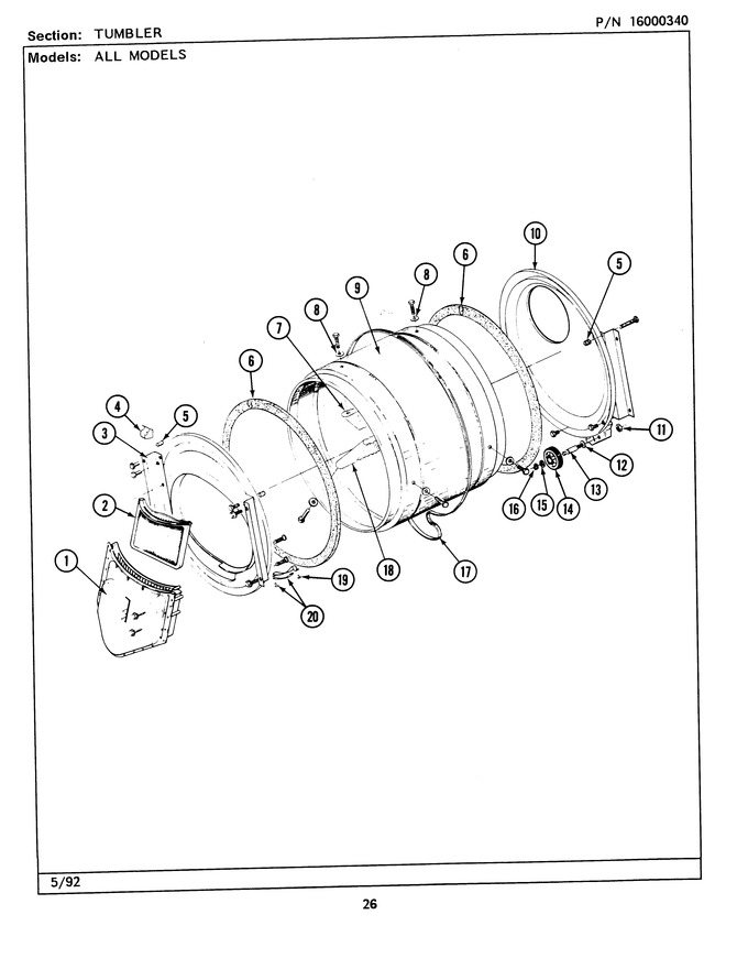 Diagram for MDG26PCABL