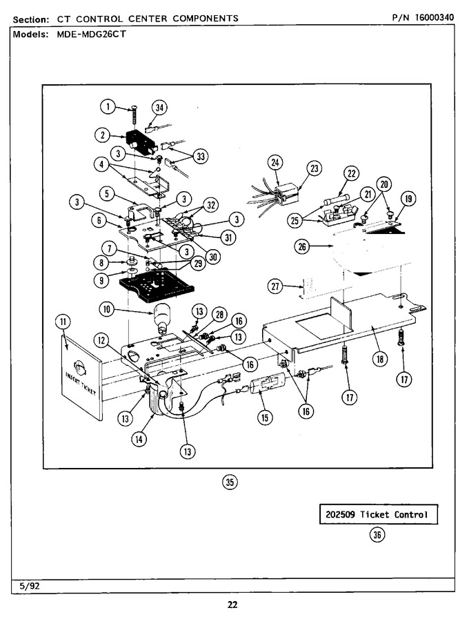 Diagram for MDE26CTADG