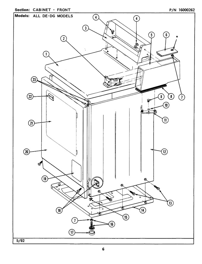 Diagram for MDE26DAACW