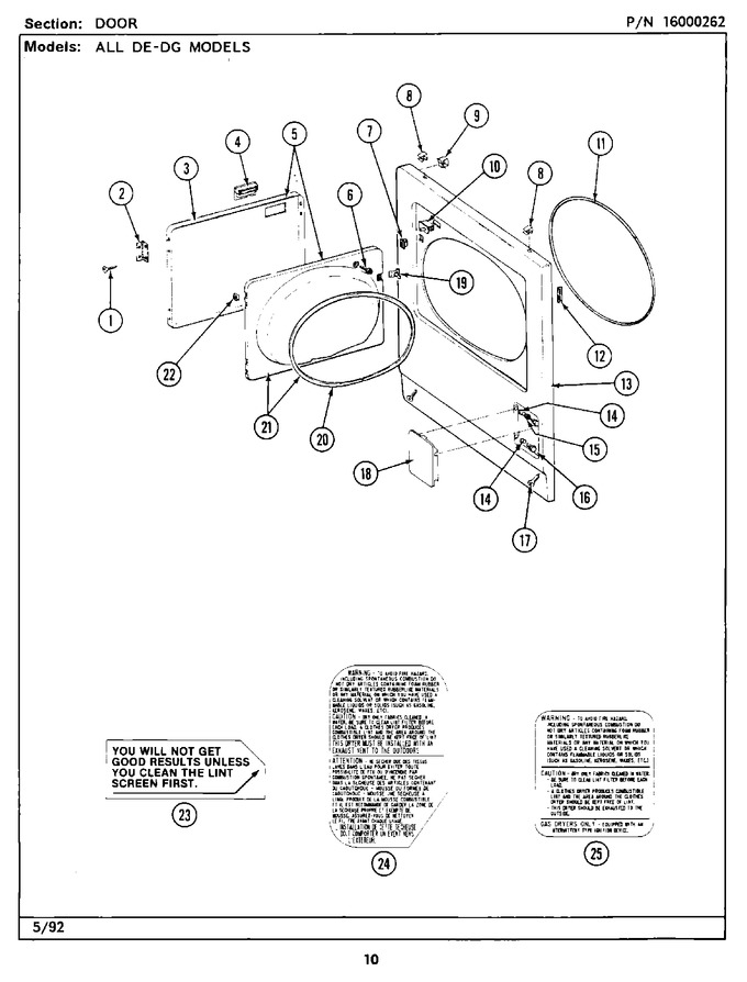 Diagram for MDE26DAACW