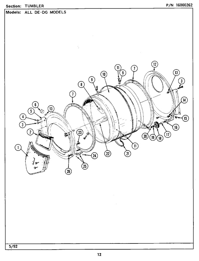 Diagram for MDE26DAACL