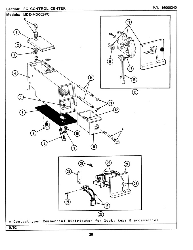Diagram for MDG26PCABL