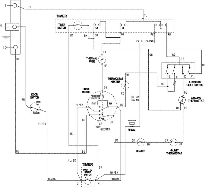 Diagram for MDE2706AZW