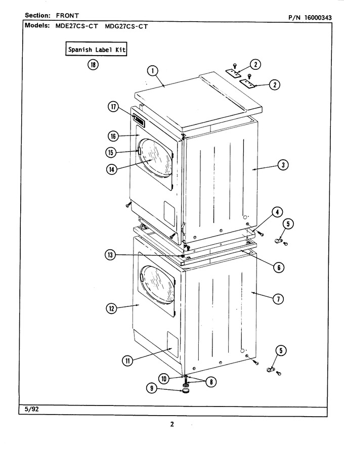 Diagram for MDE27CTAEL