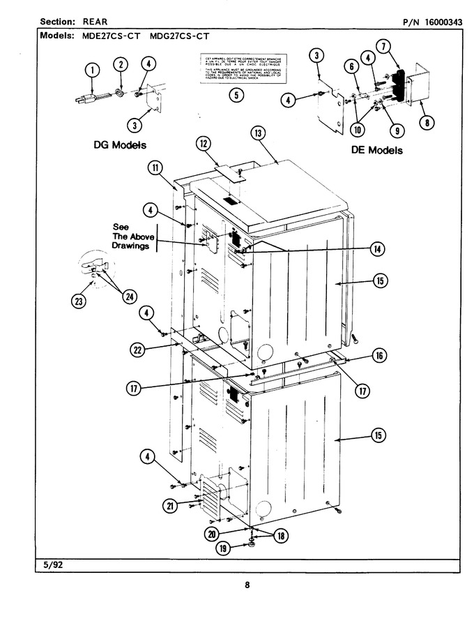 Diagram for MDE27CTAEL