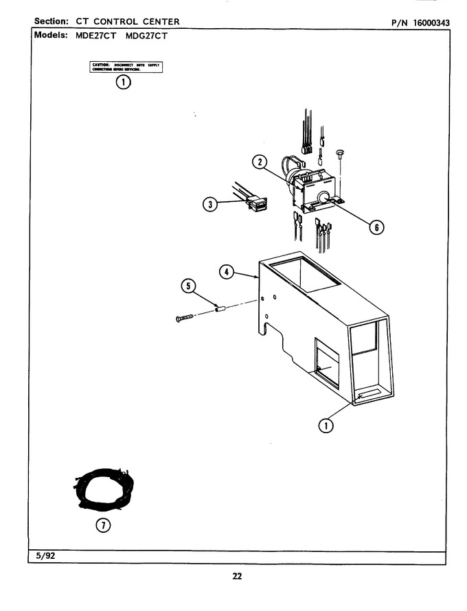 Diagram for MDE27CTAEL