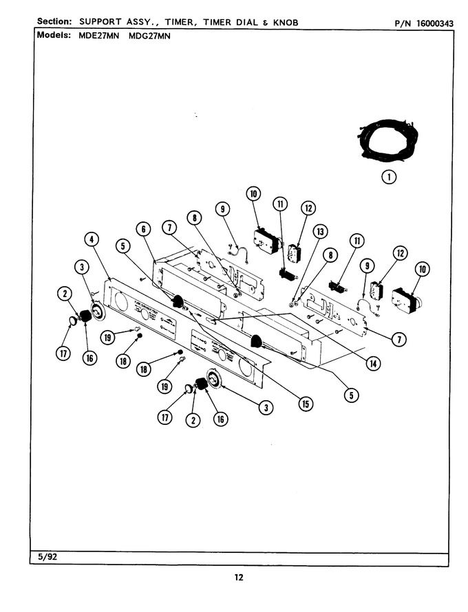Diagram for MDG27MNABW
