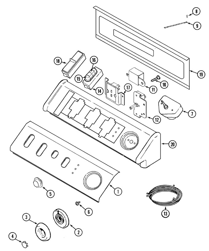 Diagram for MDE3000AZW