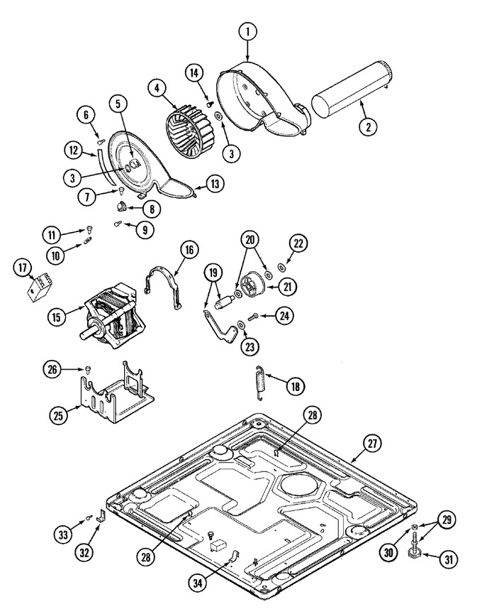 Diagram for MDE3000AYW