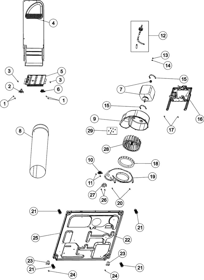 Diagram for MDE508DAYW