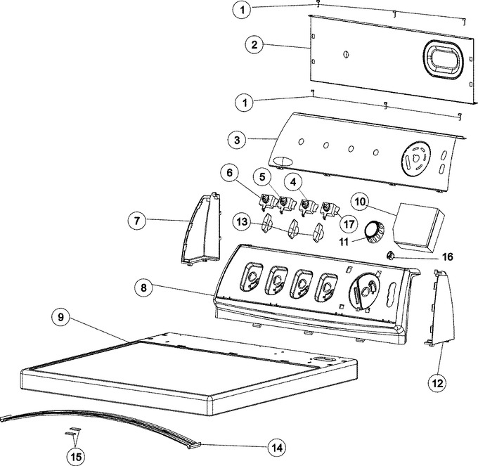 Diagram for NDE8805AYW