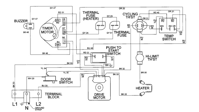 Diagram for MDE5000AYQ