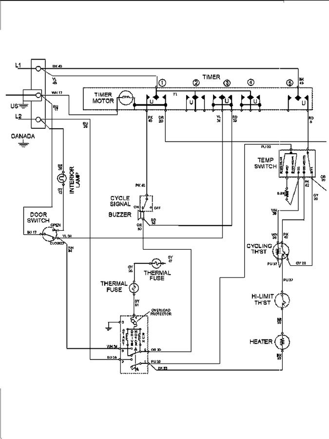 Diagram for MDE6460AZW