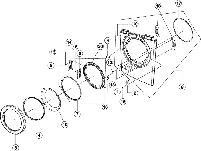 Diagram for MDE6700AZW
