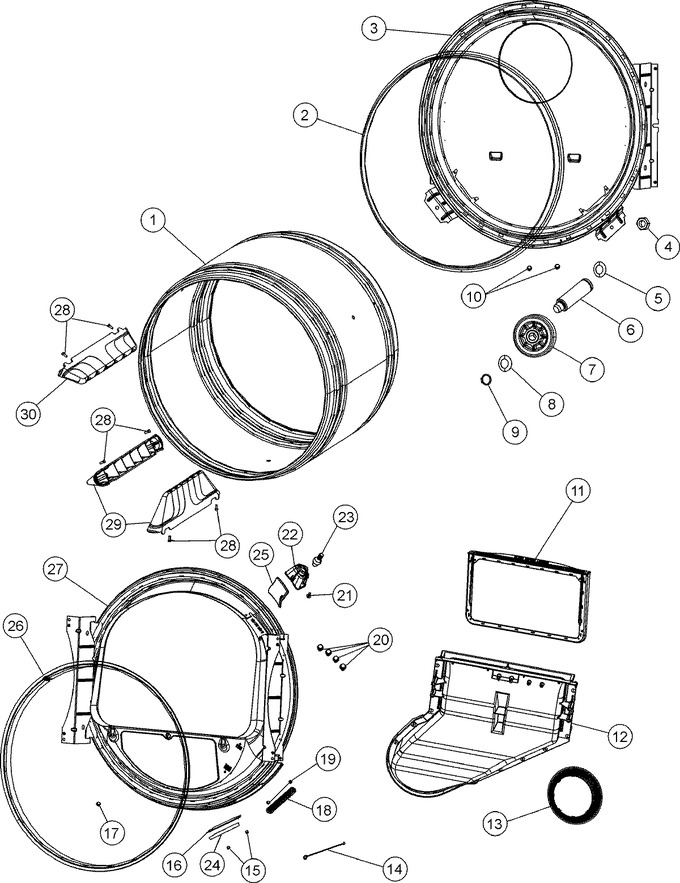 Diagram for MDG9800AWW