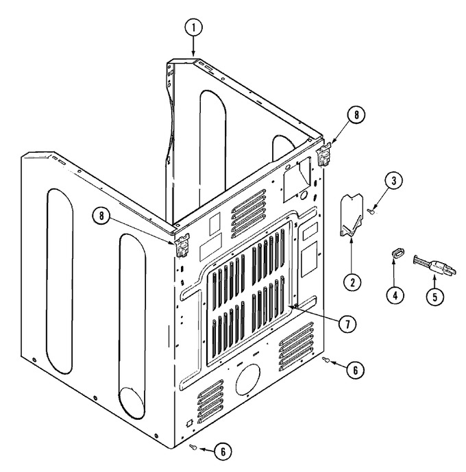 Diagram for MDE8550BGW