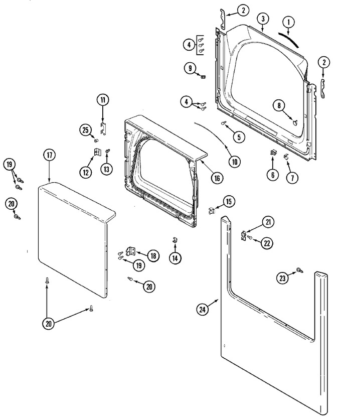 Diagram for MDE9360AYW
